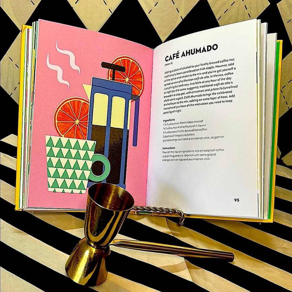 “Tequila Made Me Do It” Cocktail Book | Recipes + Bar Cart Decor - Picture 5 of 8